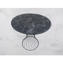 Bengi Ticaret Masa Optimaly Pota Model Metal Transmisyon Çelik Siyah Renk Siyah Mermer Tabla El Yapım