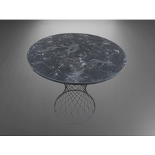 Bengi Ticaret Masa Optimaly Pota Model Metal Transmisyon Çelik Siyah Renk Siyah Mermer Tabla El Yapım