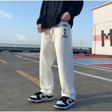 Amor Man Baskılı Pamuk Ispanyol Paça Hip Hop Yazlık Erkek Eşofman Altı