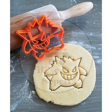 Bi'şeyler Sepeti Gengar Kurabiye Kalıbı