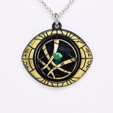 Köstebek Beşiktaş Dr. Strange Eye Of Agamotto Sarı Kolye