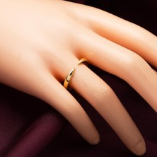 Bilezikci Minimal Sade 14 Ayar Altın Yüzük