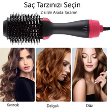 Çılgıntrend Saç Şekillendirici ve Saç Düzleştirici Fön Tarağı