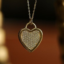 By Milo Jewellery Full Of Love Altın Kolye
