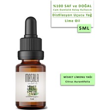 Masala Misket Limonu Yağı 5 ml - (Lime Essential Oil)