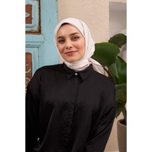 Ipekhan Monogram Serisi Lila Pamuk Viskon Eşarp 1118-05