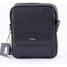 Shop GG 103 Model Deri Polo Model Basın Çantası Siyah