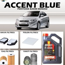 Hyundai Accent Blue 1.6crdı 10- Ful  Bakım Seti