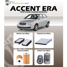 Hyundai Accent Era 05-(1.5crdı) Filtre Bakım Seti
