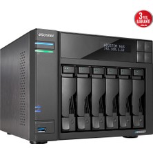 Asustor AS6706T Intel N5105 6 Yuvalı (6X22TB Destegı) 8gb DDR4(16GB Ram Destegı) M.2 X4 Pcıe X1 2.5gbe X2 USB 3.2 X3