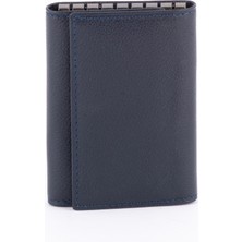 Shop GG 614 Model Hakiki Deri 8'li Çevirme Anahtarlık Lacivert