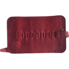 LN Leather Deri Rulo Kalemlik Özel Tasarım Kişiselleştirilebilir El Işçiliği Anahtarlık Hediyeli Kalemlik