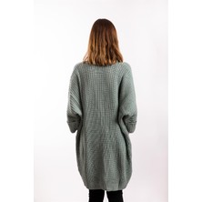 Gils Butik Truvakar Kol Mint Salaş Hırka