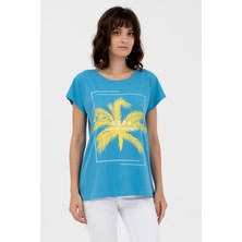 U.S. Polo Assn. Garlan Comfort Fit Kadın T-Shirt