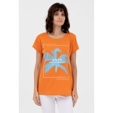 U.S. Polo Assn. Garlan Comfort Fit Kadın T-Shirt