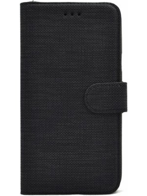 Gpack Samsung Galaxy A14 Kılıf Kartvizitli Exclusive Spor Cüzdan Siyah