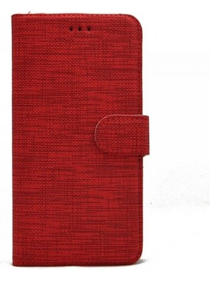 Case Street Casestreet Samsung Galaxy A04S Kılıf Kartvizitli Exclusive Spor Cüzdan Kırmızı