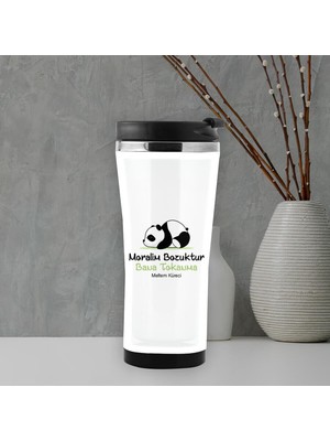 Moralim Bozuktur Isme Özel Termos Mug
