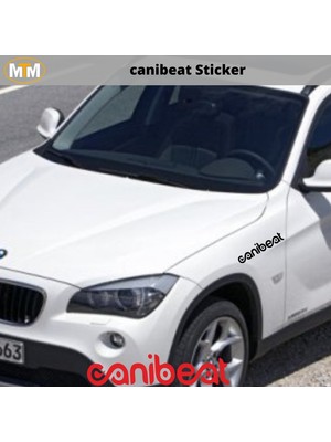 Hellove Canibeat Oto Sticker 15 cm