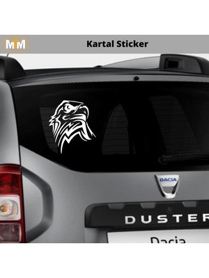 Hellove Kartal oto Sticker 15 cm