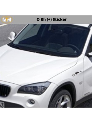 Hellove 0 Rh (+) Sticker