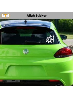 Hellove Allah Oto Sticker 15 cm