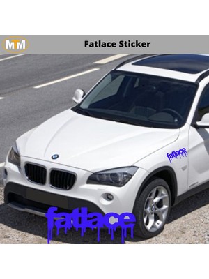 Hellove Fatlace Oto Sticker 15 cm