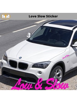 Hellove Love Slow Oto Sticker 15 cm