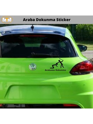 Hellove Arabama Dokunma oto Sticker 15 cm