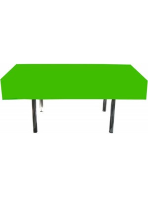 Kidspartim Düz Yeşil Masa Örtüsü 120X180 cm