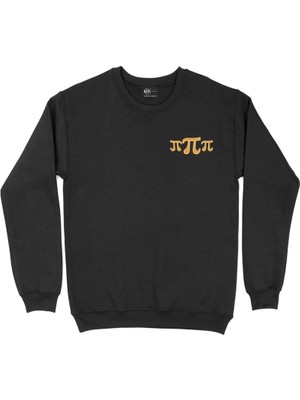 Cix Pi Pi Pi Day Cep Tasarım Baskılı Sweatshirt
