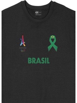 Cix Paris 2024 Yaz Olimpiyatları Brezilya Sweatshirt