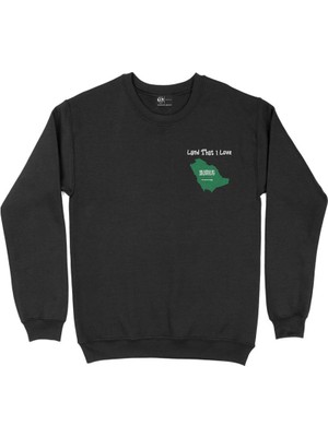 Cix Land That I Love Suudi Cep Tasarım Baskılı Sweatshirt