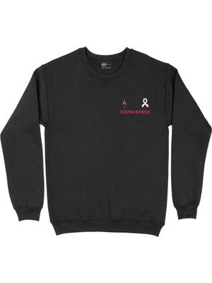 Cix Paris 2024 Yaz Olimpiyatları Güney Kore Cep Tasarım Baskılı Sweatshirt