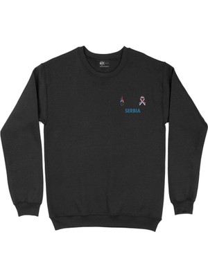 Cix Paris 2024 Yaz Olimpiyatları Sırbistan Cep Tasarım Baskılı Sweatshirt