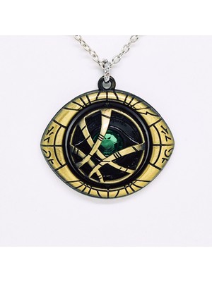 Köstebek Beşiktaş Dr. Strange Eye Of Agamotto Sarı Kolye