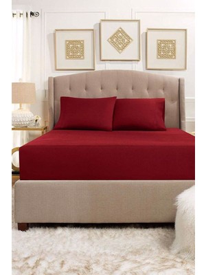Çift Kişilik 180 x 200 Lastikli Çarşaf Seti %100 Pamuklu