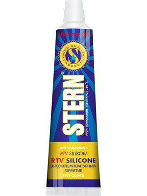 Stern Rtv Tüp Silikon (Sivi Conta) N457 Kırmızı 50 ml