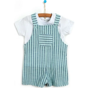 HelloBaby Beach Party Salopet-Tshirt Erkek Bebek