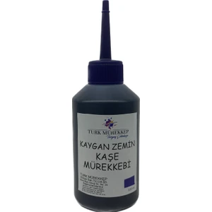 Turk Mürekkep Kaygan Zemin Kaşe Mürekkebi Mavi 100 Ml.