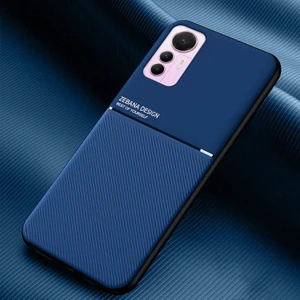 Xiaomi Mi 12 Lite Kılıf Zebana Design Silikon Kılıf Mavi