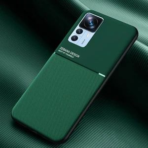 Xiaomi Mi 12T Pro Kılıf Zebana Design Silikon Kılıf Yeşil