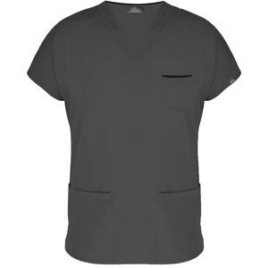 Fabric Paradise Erkek - Likralı V Yaka Doktor Hemşire Forması Tek Üst