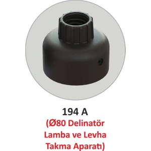Ø80 Delinatör Lamba Aparatı
