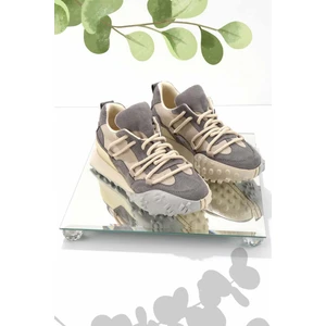 Gri Süet  Kadın Sneaker K01942030102