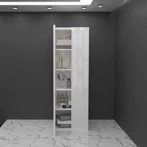 Tulip Life • Çok Amaçlı Mutfak Dolabı 5 Raflı Dolap 2 Kapaklı Kiler Dolabı TLPD02S