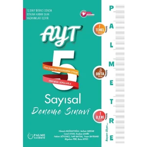 Palme Yayıncılık AYT Sayısal 5 Deneme Özel Baskı Palme Yayıncı'lik Yayınları