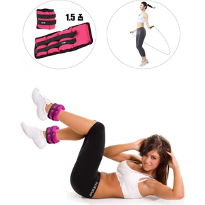 Spor Byfit Pembe El Veya Ayak Bileği Ağırlığı + Atlama Ipi Hediyeli