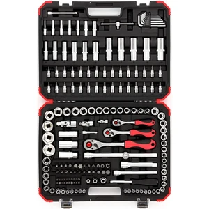 Bits Uç Lokma Anahtar Takımı Seti 1/4"-3/8"-1/2" 172 Parça Orjinal Alman Malı