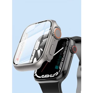 Apple Watch 6 Se 5 4 44 mm Uyumlu Watch Ultra 49 mm Kasa Dönüştürücü & Ekran Koruyucu Tam Koruma